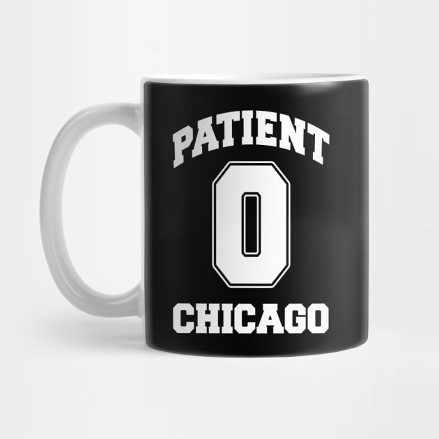 Patient Zero Zombie Chicago - White by MotiviTees